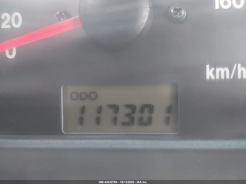 2002 Chevrolet Tracker Hard Top Base VIN: 2CNBJ13C726908601 Lot: 43432764