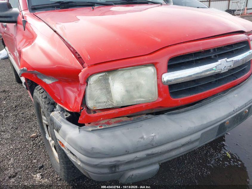 2002 Chevrolet Tracker Hard Top Base VIN: 2CNBJ13C726908601 Lot: 43432764