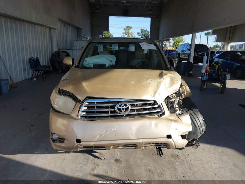 2008 Toyota Highlander Limited VIN: JTEES42A082086001 Lot: 43432781