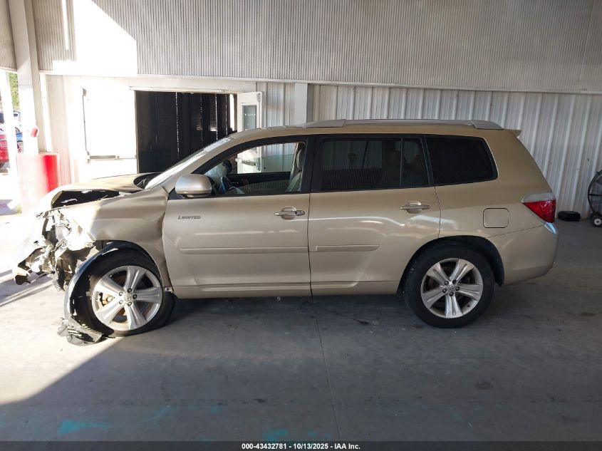 2008 Toyota Highlander Limited VIN: JTEES42A082086001 Lot: 43432781