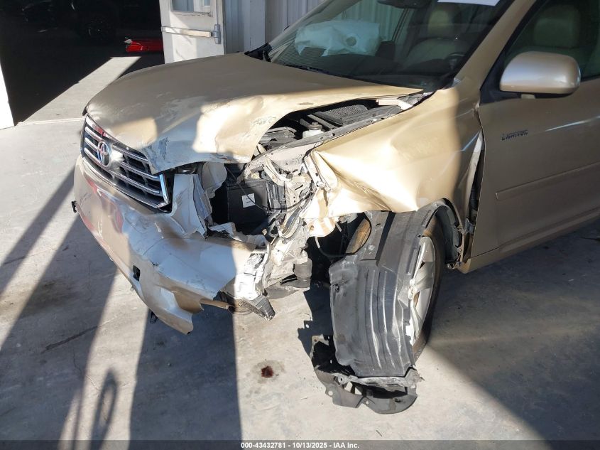 2008 Toyota Highlander Limited VIN: JTEES42A082086001 Lot: 43432781