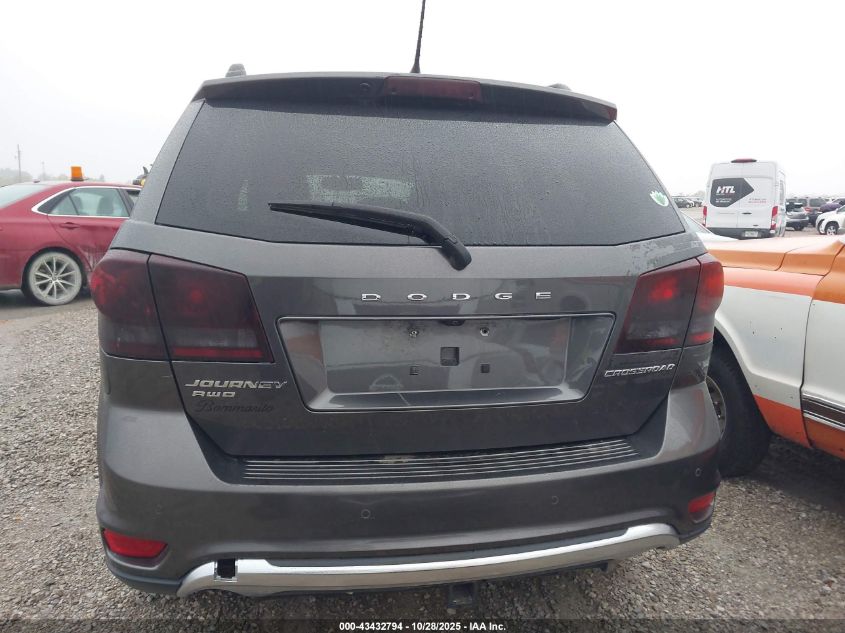 2017 Dodge Journey Crossroad Plus Awd VIN: 3C4PDDGG9HT567478 Lot: 43432794