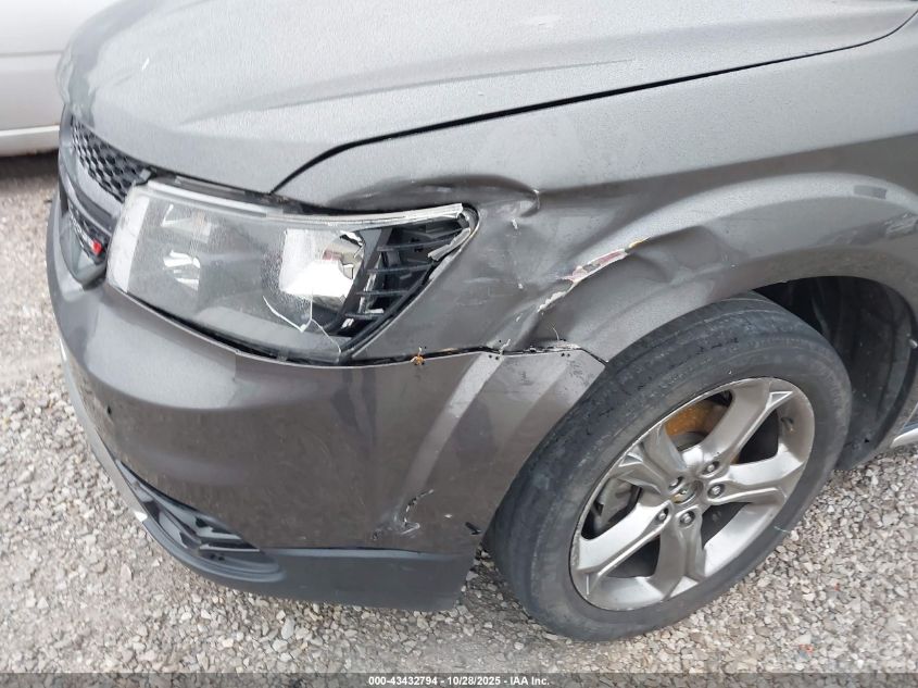 2017 Dodge Journey Crossroad Plus Awd VIN: 3C4PDDGG9HT567478 Lot: 43432794