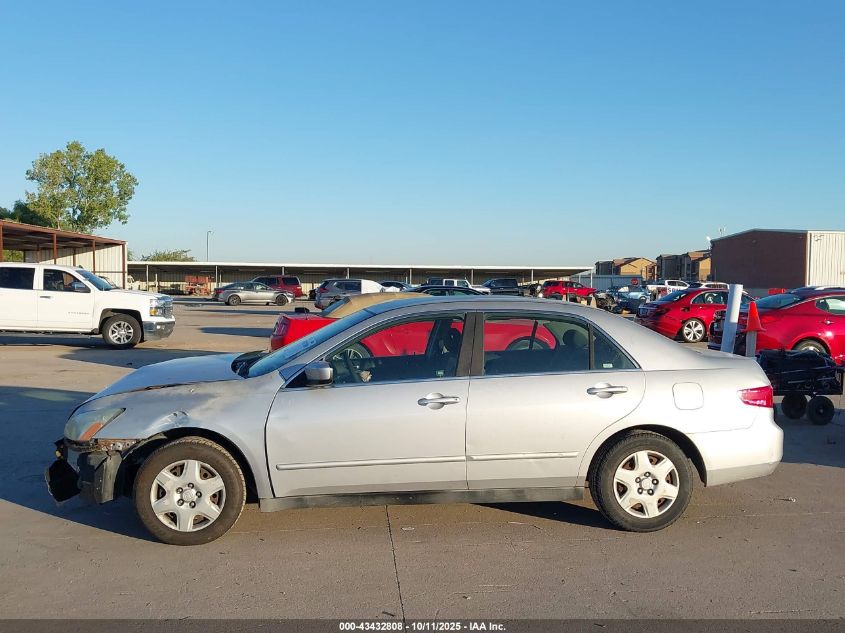 2005 Honda Accord 2.4 Lx VIN: 1HGCM56445A016956 Lot: 43432808