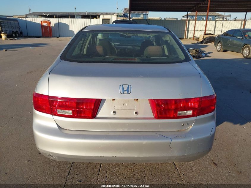 2005 Honda Accord 2.4 Lx VIN: 1HGCM56445A016956 Lot: 43432808