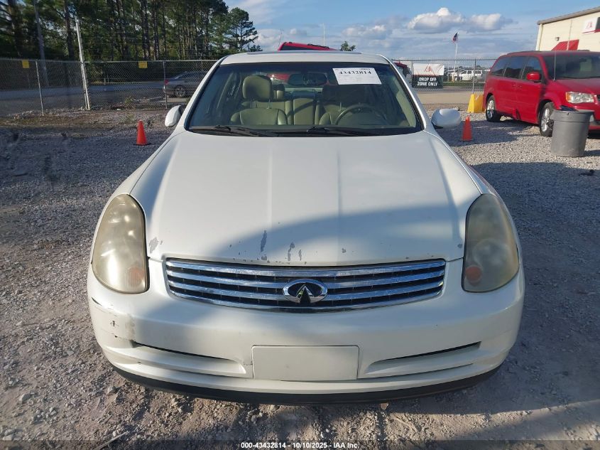 2004 Infiniti G35X VIN: JNKCV51FX4M703567 Lot: 43432814