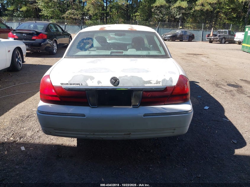 2003 Mercury Grand Marquis Ls VIN: 2MEFM75W13X711523 Lot: 43432818