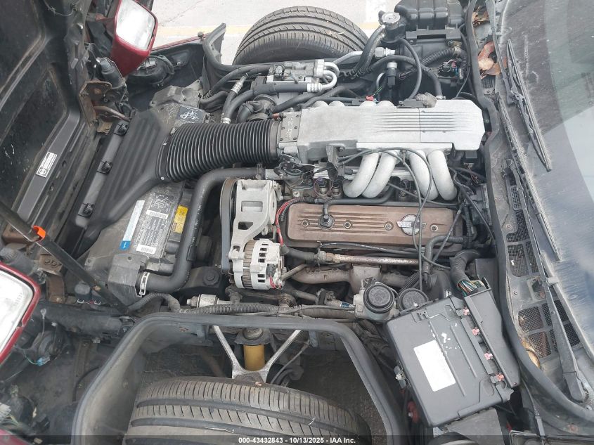 1991 Chevrolet Corvette VIN: 1G1YY2386M5105541 Lot: 43432843