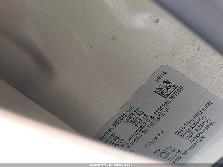 2017 GMC ACADIA LIMITED 1GKKRSKD5HJ172111