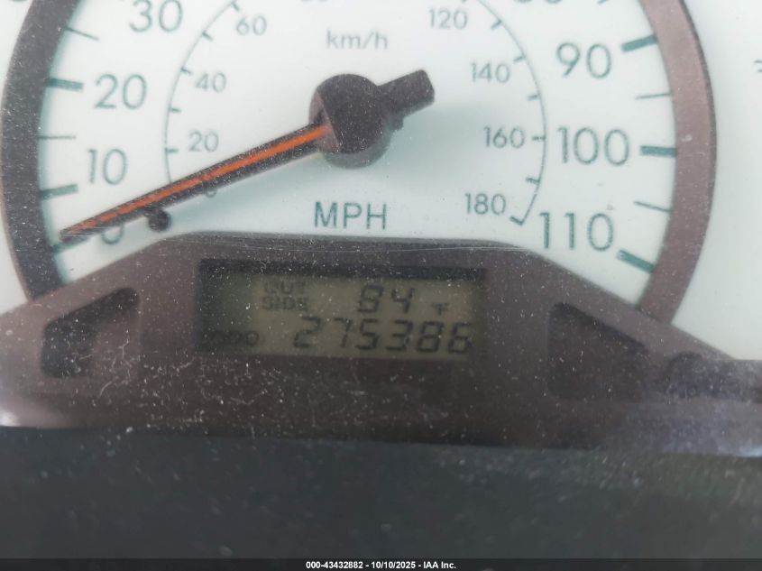 2004 Toyota Corolla Le VIN: 1NXBR32E74Z315915 Lot: 43432882