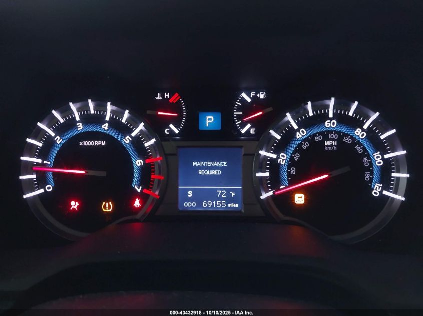 2017 Toyota 4Runner Sr5 Premium VIN: JTEBU5JR2H5422983 Lot: 43432918