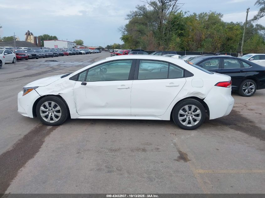 2025 Toyota Corolla Le VIN: 5YFB4MDE7SP258924 Lot: 43432937