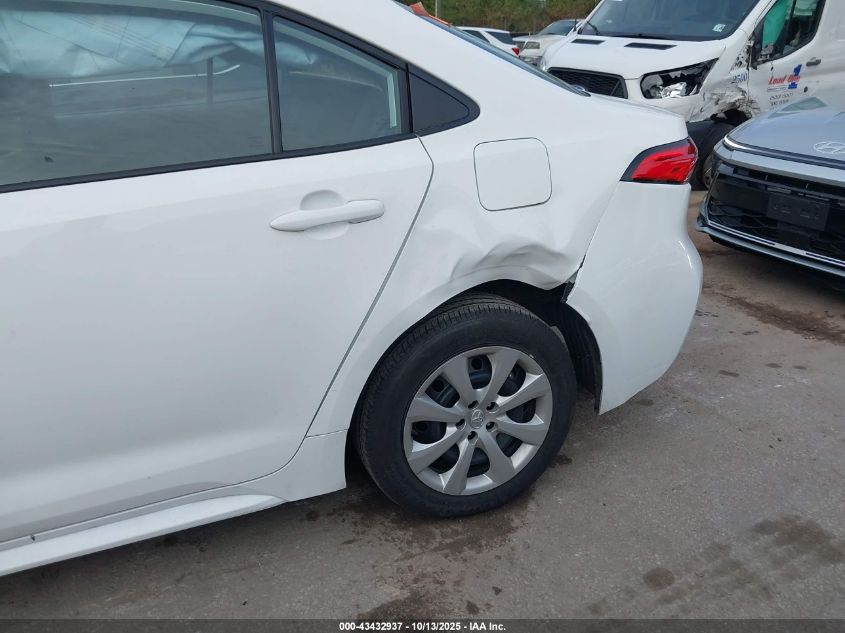 2025 Toyota Corolla Le VIN: 5YFB4MDE7SP258924 Lot: 43432937