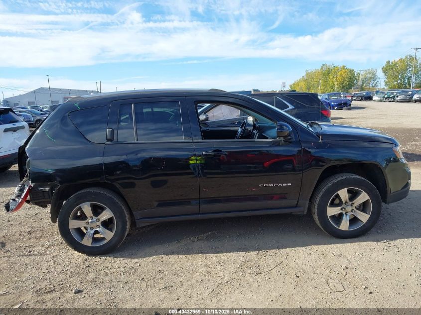 2017 Jeep Compass High Altitude 4X4 VIN: 1C4NJDEB9HD193368 Lot: 43432959