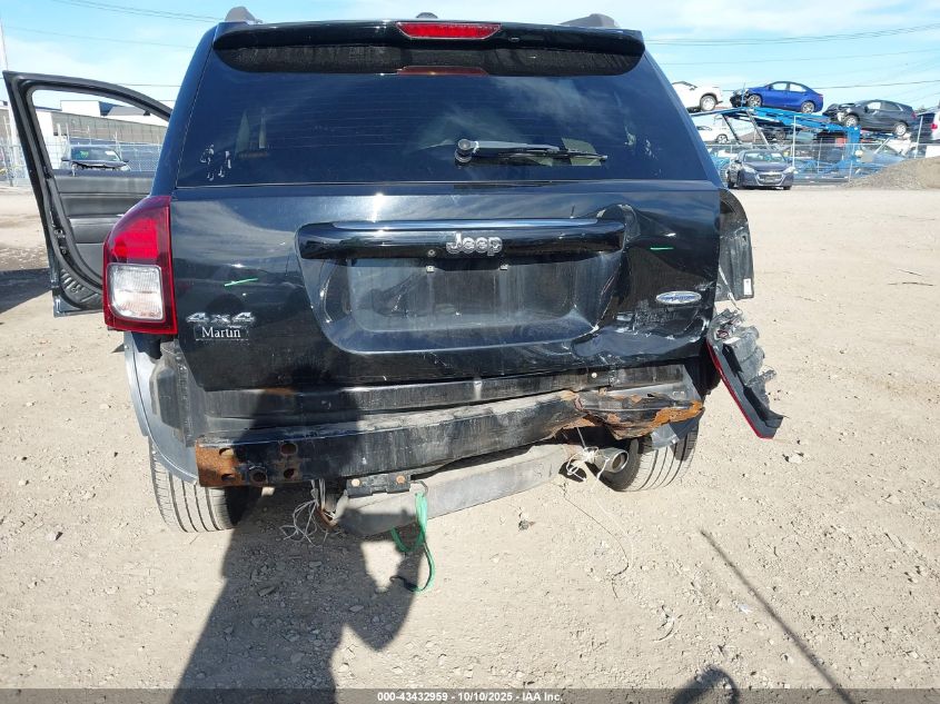 2017 Jeep Compass High Altitude 4X4 VIN: 1C4NJDEB9HD193368 Lot: 43432959