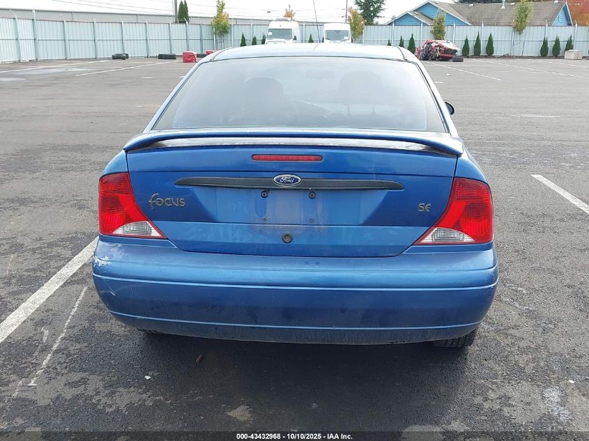 2002 Ford Focus Se VIN: 1FAFP34312W190697 Lot: 43432968