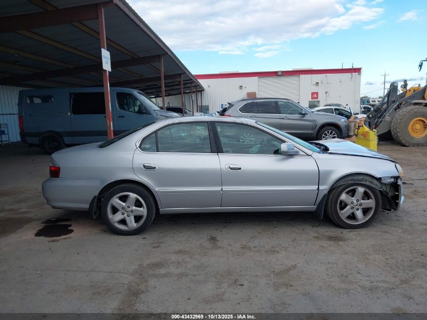 2003 Acura Tl 3.2 Type S VIN: 19UUA56863A033884 Lot: 43432969