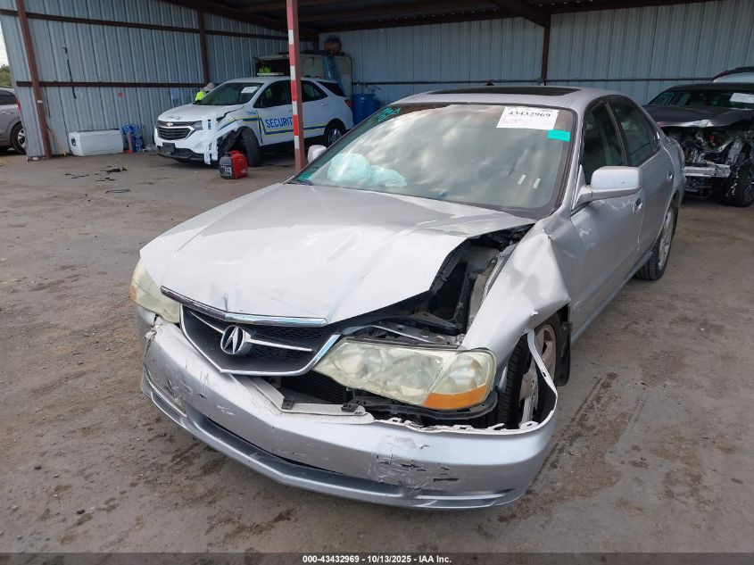 2003 Acura Tl 3.2 Type S VIN: 19UUA56863A033884 Lot: 43432969