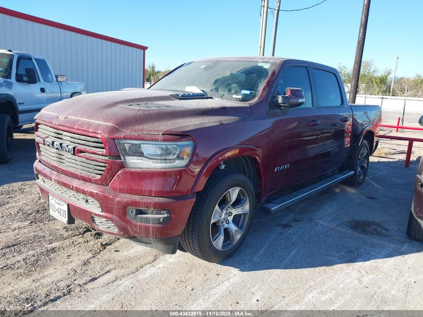Vin: 1c6rrejt9kn879711, lot: 43927819, ram 1500 laramie  4x2 5'7 box 20192