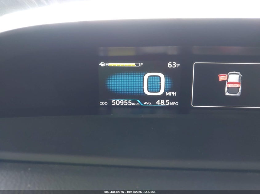 2016 TOYOTA PRIUS THREE TOURING JTDKARFU8G3002348