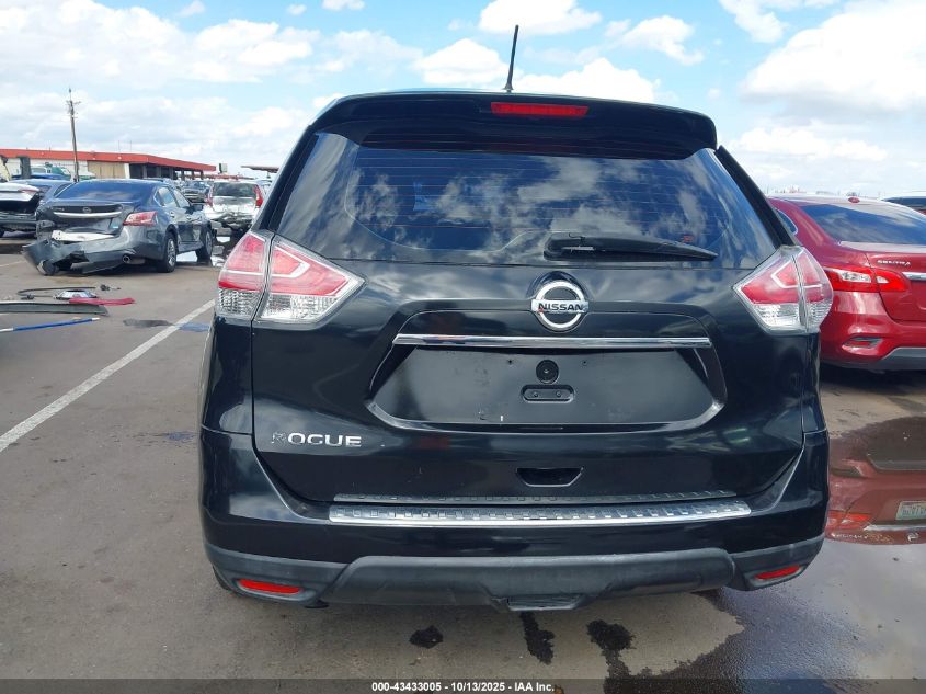 2016 Nissan Rogue S VIN: KNMAT2MT5GP625605 Lot: 43433005