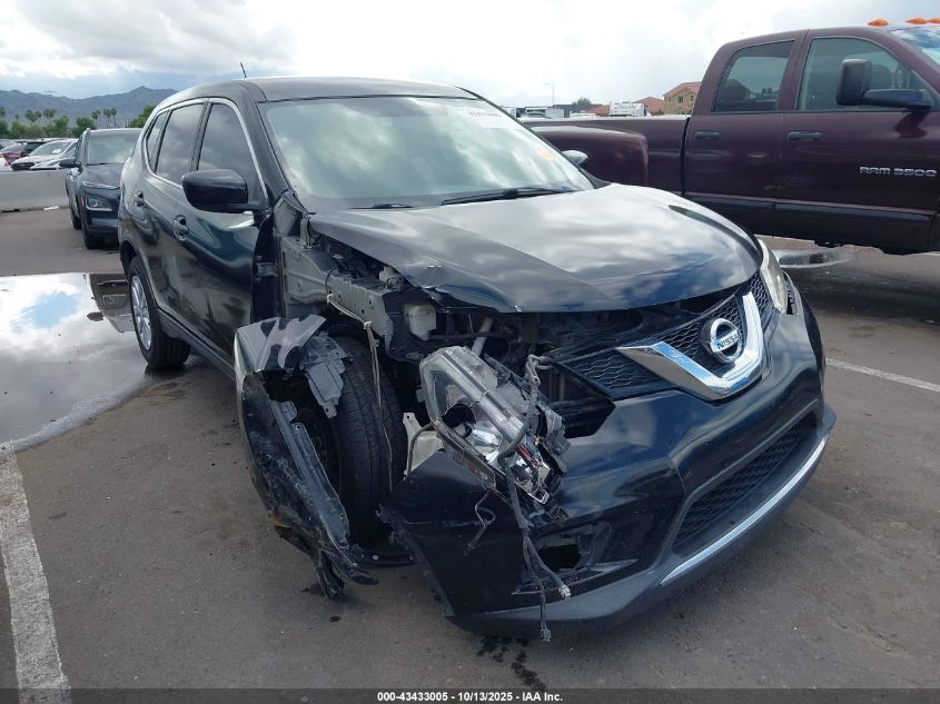 2016 Nissan Rogue S VIN: KNMAT2MT5GP625605 Lot: 43433005