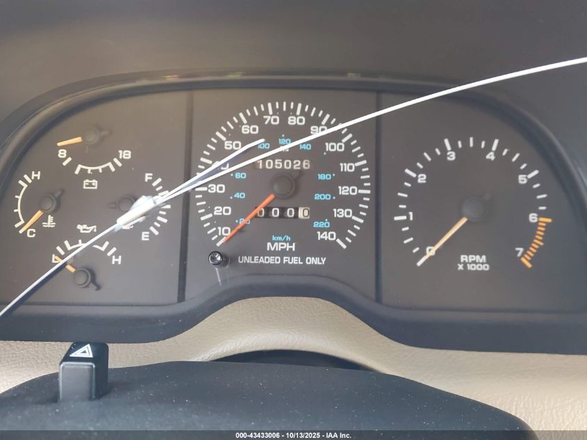 1995 Chrysler Lebaron Gtc VIN: 1C3EU453XSF533823 Lot: 43433006