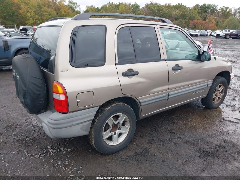 2003 Chevrolet Tracker Hard Top Base VIN: 2CNBJ134136929521 Lot: 43433015
