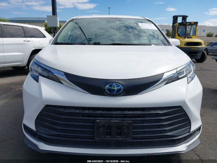 2023 Toyota Sienna Le VIN: 5TDKRKEC7PS154399 Lot: 43433021