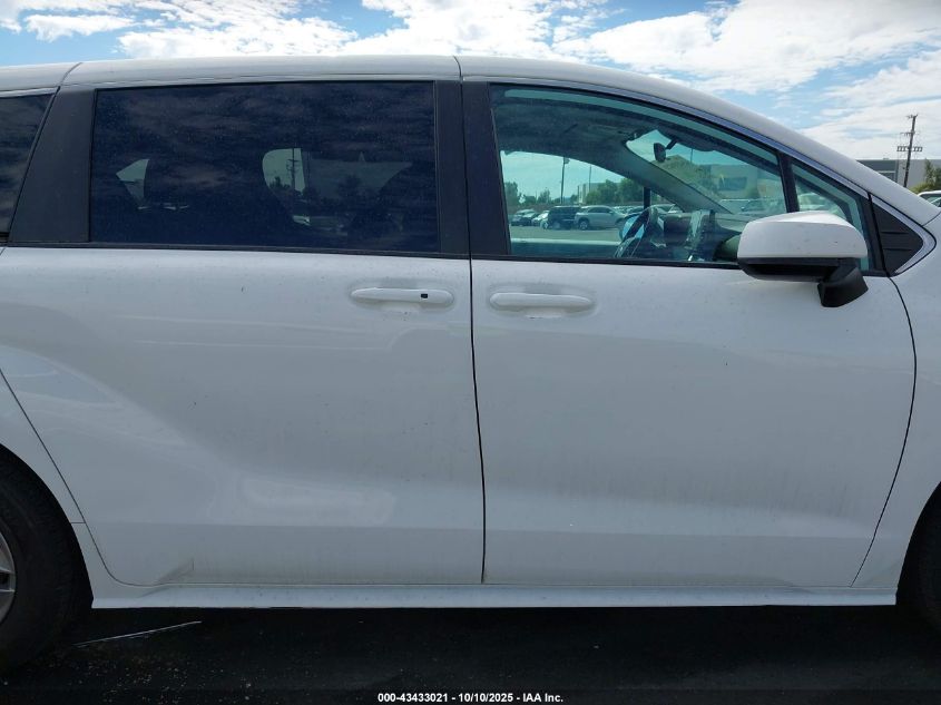 2023 Toyota Sienna Le VIN: 5TDKRKEC7PS154399 Lot: 43433021