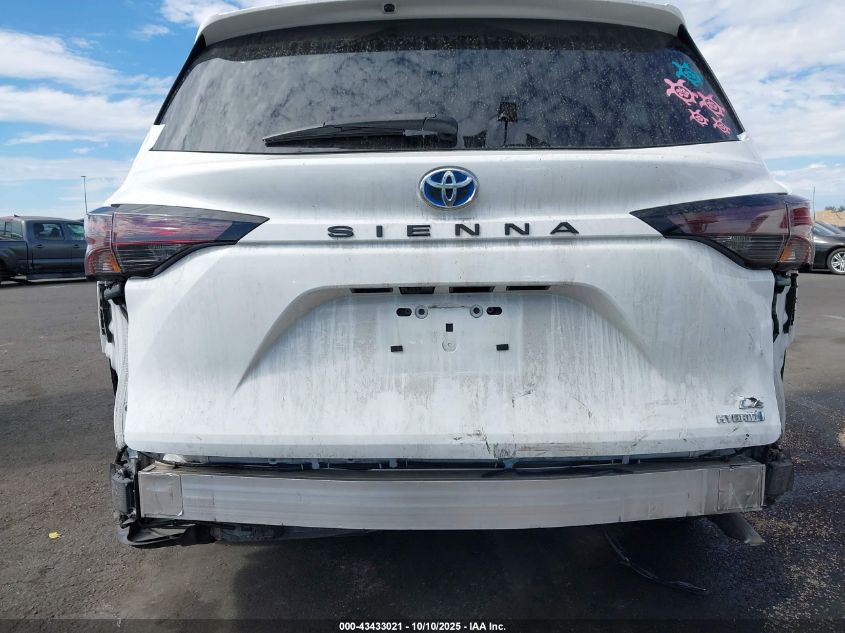 2023 Toyota Sienna Le VIN: 5TDKRKEC7PS154399 Lot: 43433021