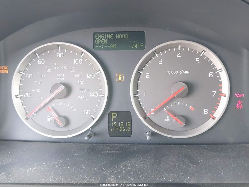 2006 Volvo S40 2.4I VIN: YV1MS390762176390 Lot: 43433031