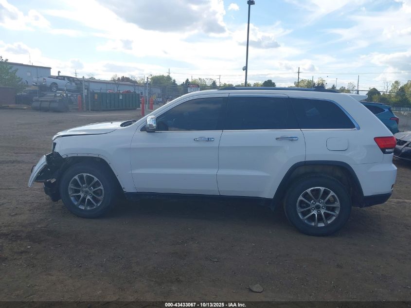 2016 Jeep Grand Cherokee Limited VIN: 1C4RJFBG9GC447906 Lot: 43433067