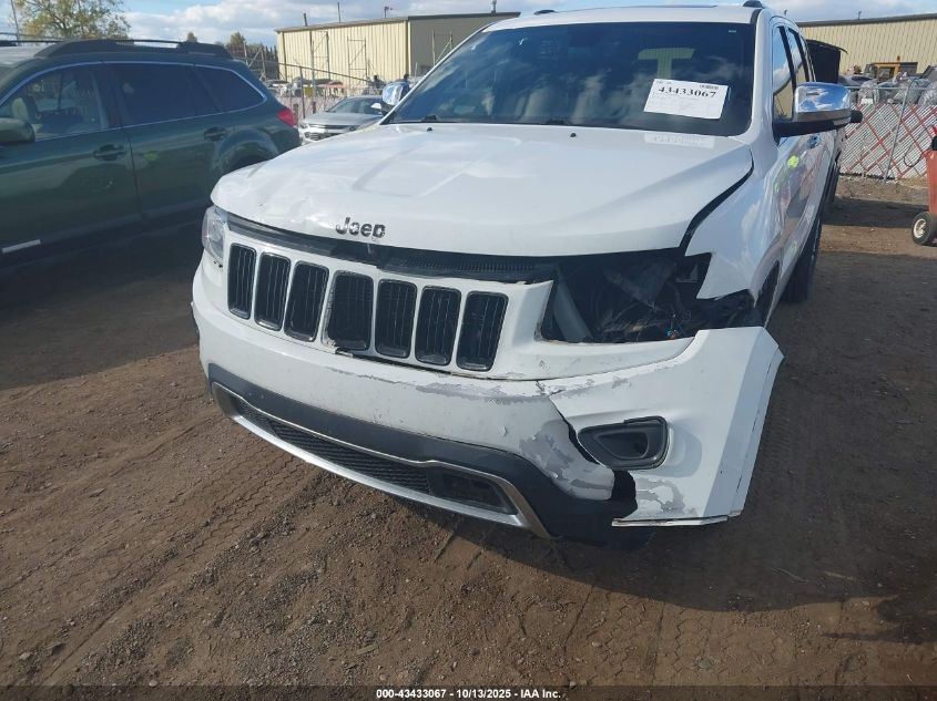 2016 Jeep Grand Cherokee Limited VIN: 1C4RJFBG9GC447906 Lot: 43433067