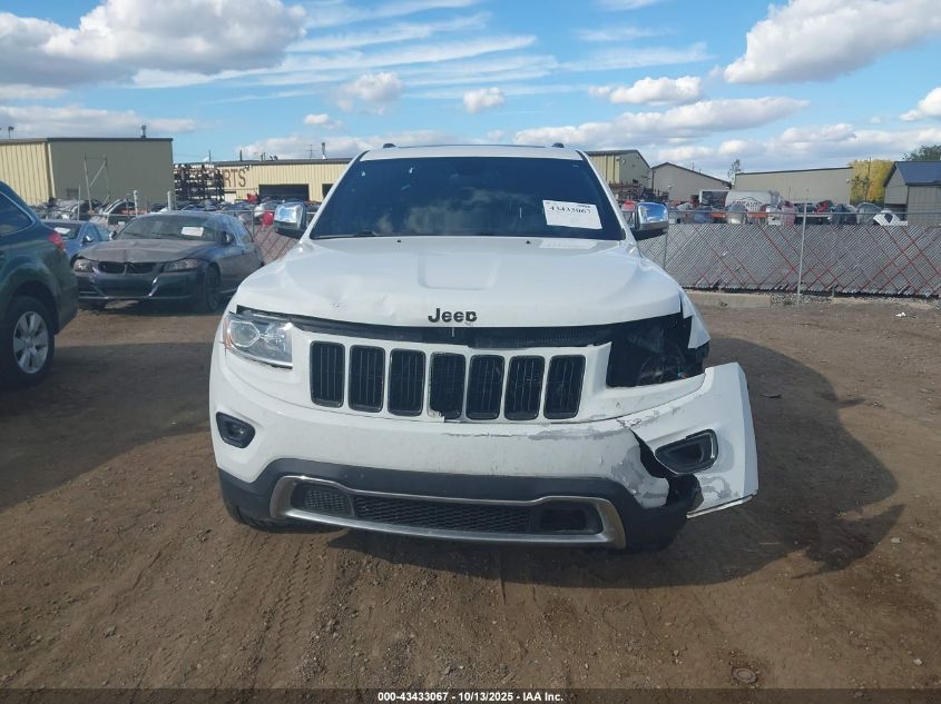 2016 Jeep Grand Cherokee Limited VIN: 1C4RJFBG9GC447906 Lot: 43433067