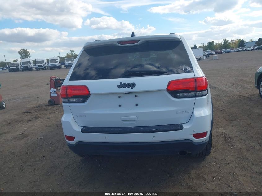 2016 Jeep Grand Cherokee Limited VIN: 1C4RJFBG9GC447906 Lot: 43433067