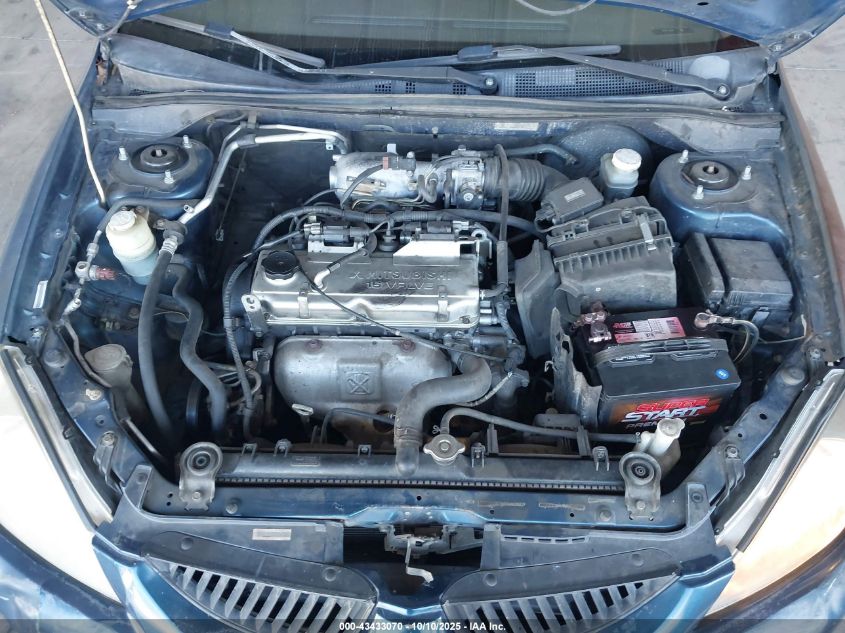 2005 Mitsubishi Lancer Es VIN: JA3AJ26EX5U051424 Lot: 43433070