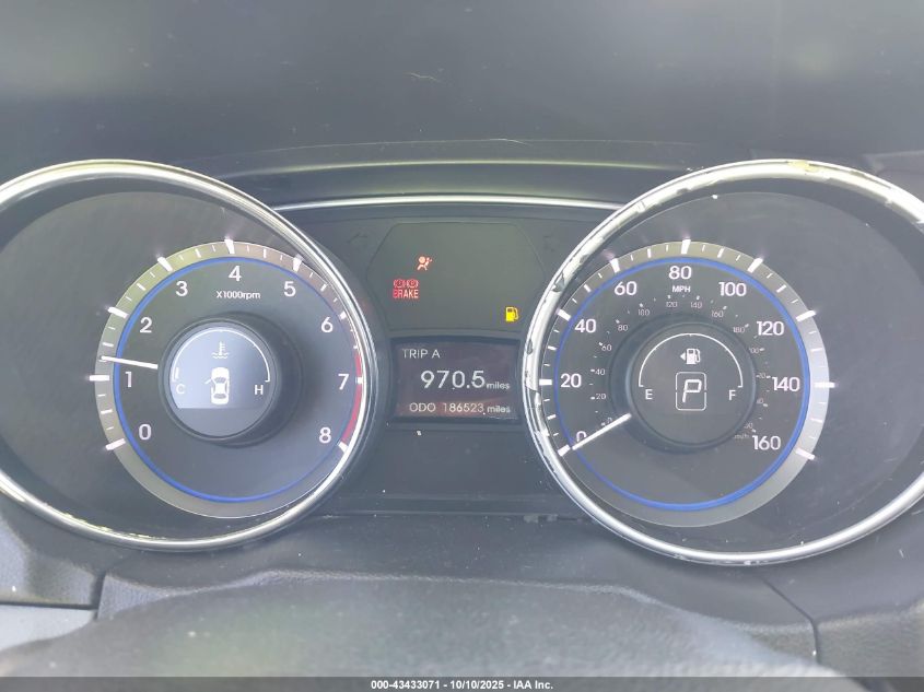 2011 Hyundai Sonata Gls VIN: 5NPEB4AC2BH027884 Lot: 43433071