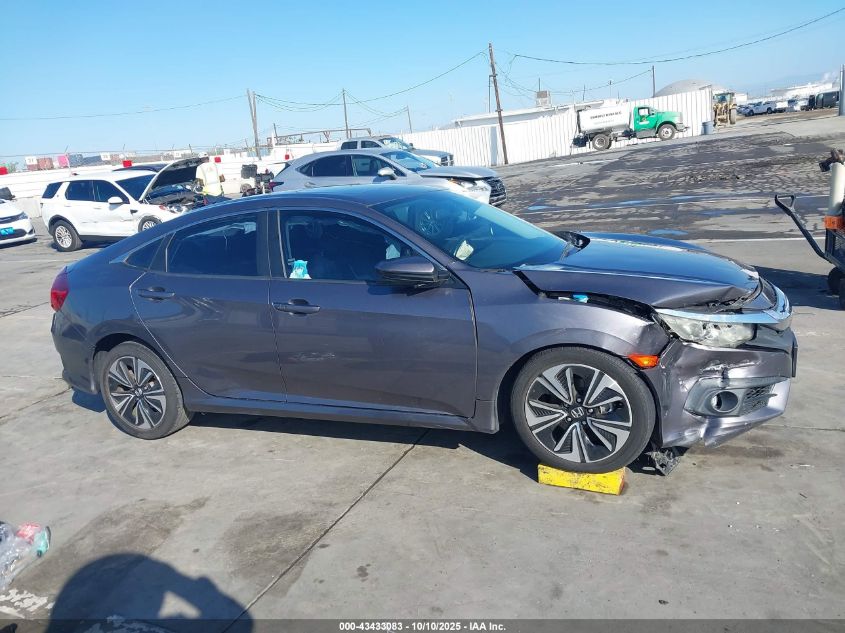 2017 Honda Civic Ex-L VIN: 19XFC1F71HE210962 Lot: 43433083