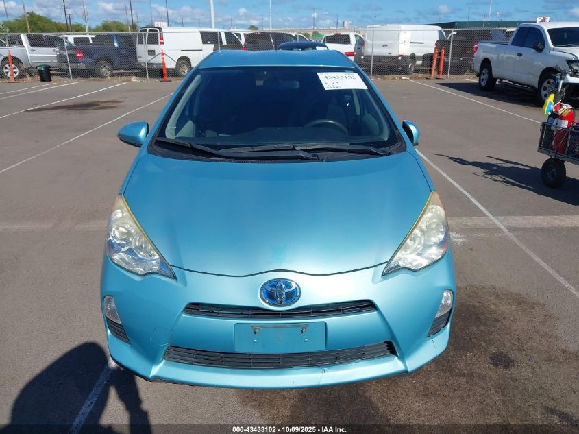 2014 Toyota Prius C Four/One/Three/Two VIN: JTDKDTB31E1083929 Lot: 43433102