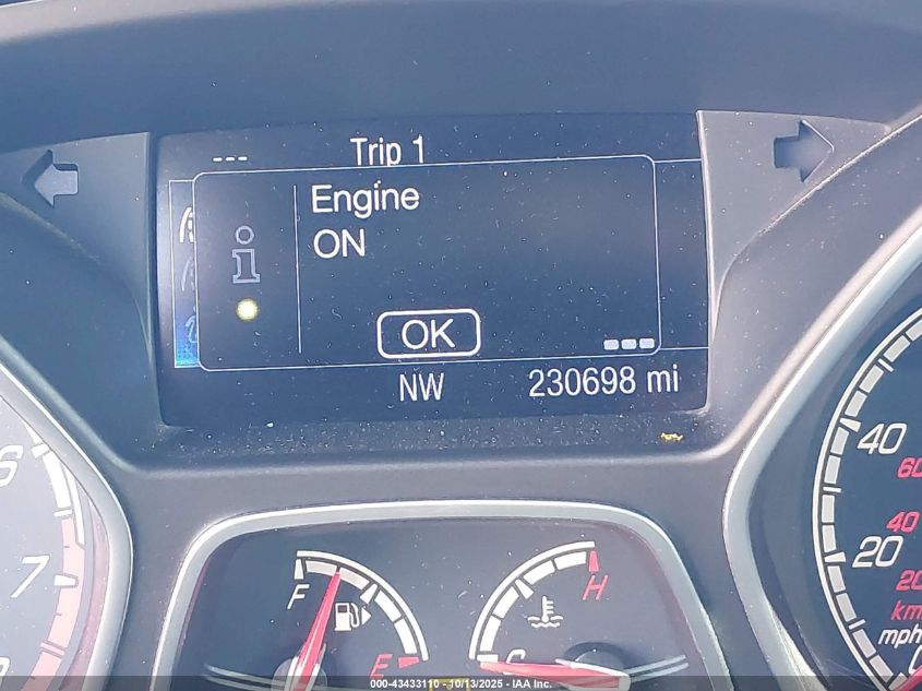 2013 Ford Focus St VIN: 1FADP3L97DL185635 Lot: 43433110