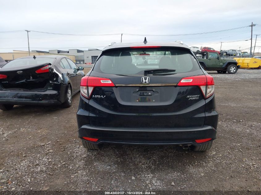 2019 Honda Hr-V Sport VIN: 3CZRU6H12KG726785 Lot: 43433137
