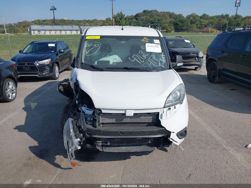 2022 Ram Promaster City Cargo Van VIN: ZFB636VP5N6V99091 Lot: 43433205