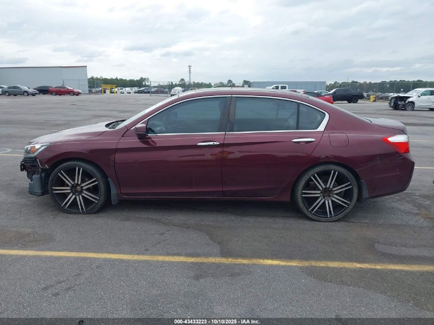2013 Honda Accord Ex-L VIN: 1HGCR2F81DA231907 Lot: 43433223