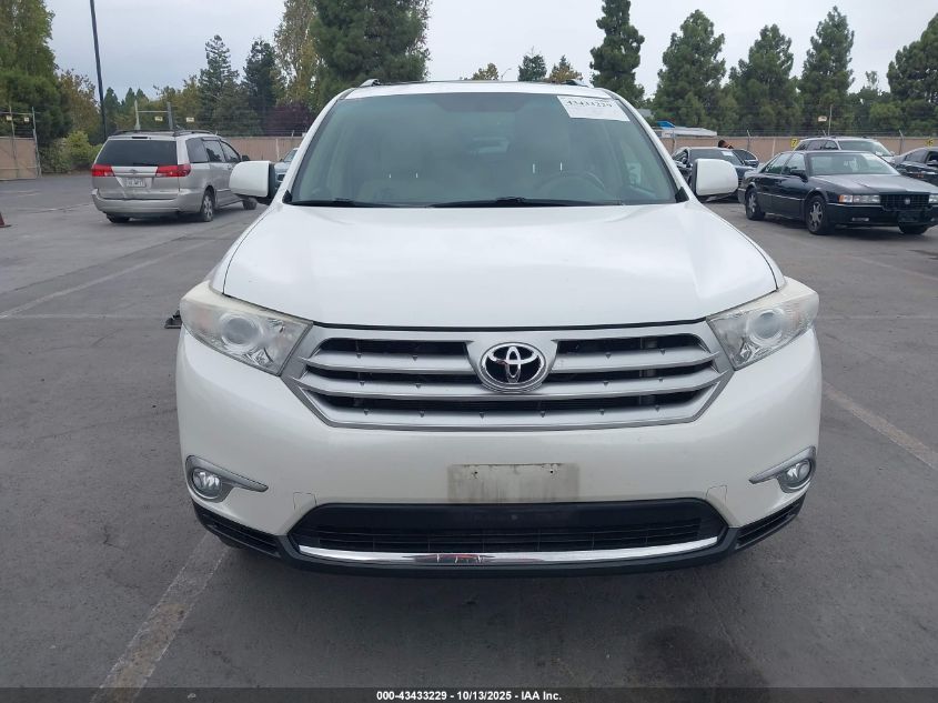 2012 Toyota Highlander Limited V6 VIN: 5TDDK3EH8CS119475 Lot: 43433229