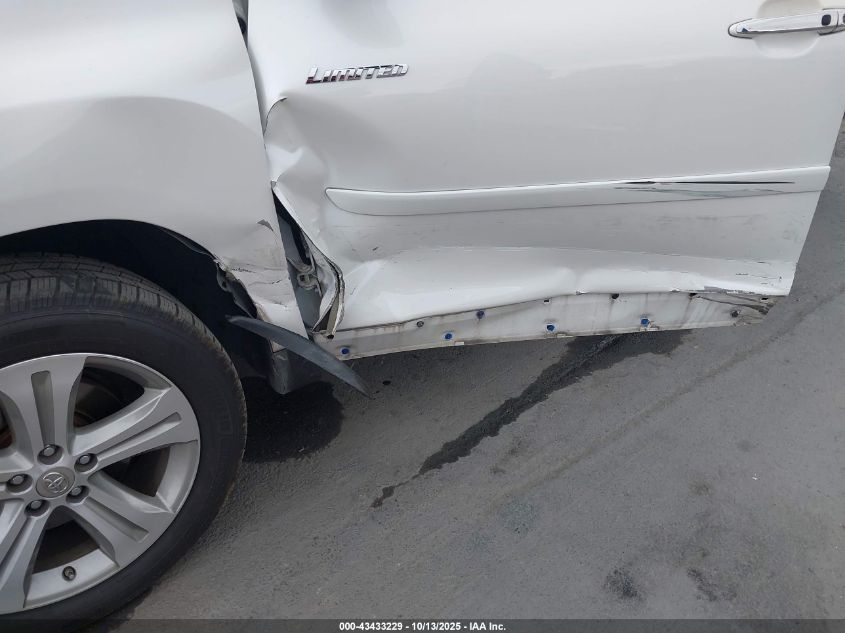 2012 Toyota Highlander Limited V6 VIN: 5TDDK3EH8CS119475 Lot: 43433229