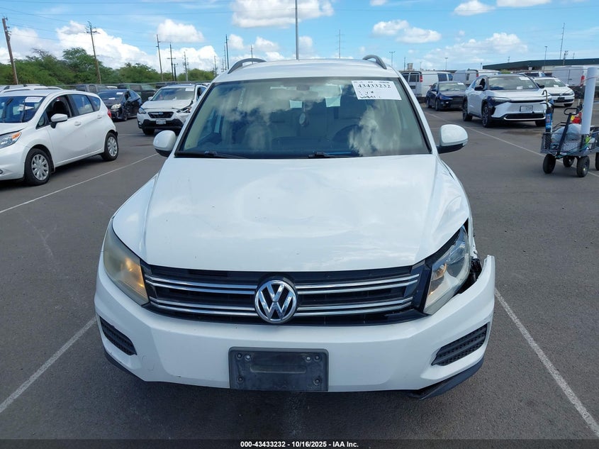 2017 VOLKSWAGEN TIGUAN 2.0T/2.0T S WVGAV7AX3HK021897