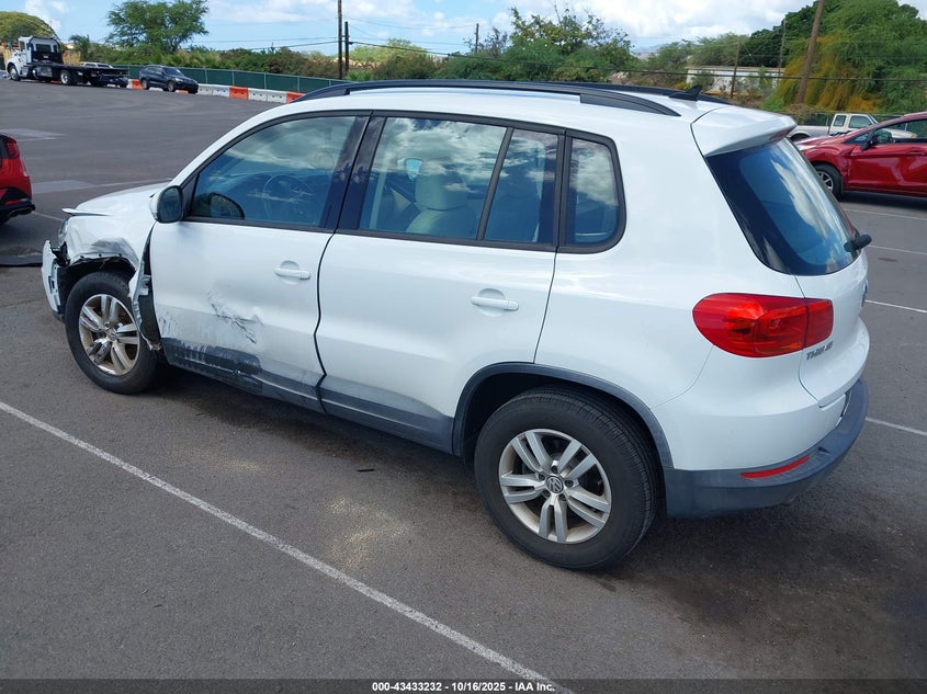2017 VOLKSWAGEN TIGUAN 2.0T/2.0T S WVGAV7AX3HK021897