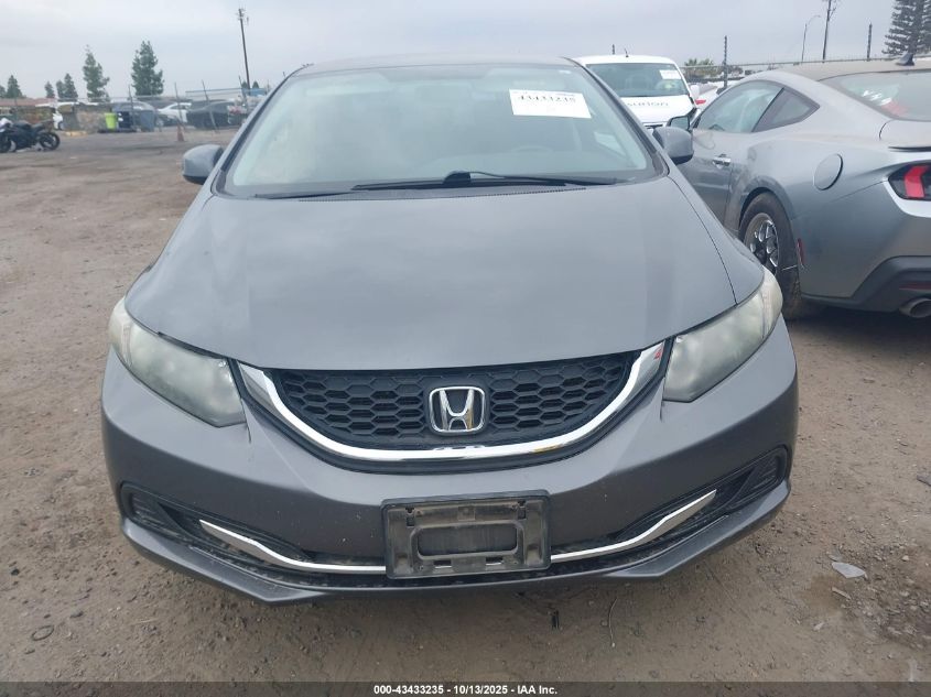 2013 Honda Civic Lx VIN: 19XFB2F53DE262871 Lot: 43433235