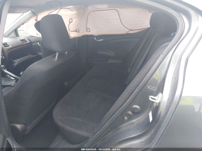 2013 Honda Civic Lx VIN: 19XFB2F53DE262871 Lot: 43433235